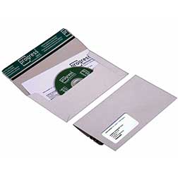 CD-Mailer DL mit Fenster rechts - 218x122mm innen