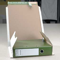 Ordnerversand-Verpackung A4 - 320x290x -80mm innen