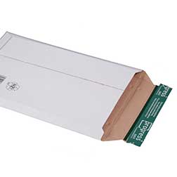 Wellpapp-Versandtaschen A4+ weiss - 235×337× -35 mm innen