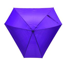 Triangle - Fiberglas-Stockschirm - violett