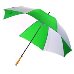Rainy & Walker - Golfschirm - grün, weiß
