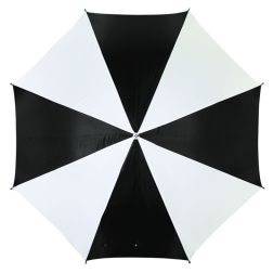 Rainy & Walker - Golfschirm - schwarz, weiß