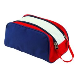 Marina - Kulturtasche - blau, rot, weiß