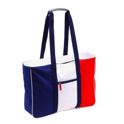 Marina - Strandtasche - blau, rot, weiß