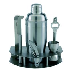 Barkeeper - Cocktail-Set - silber