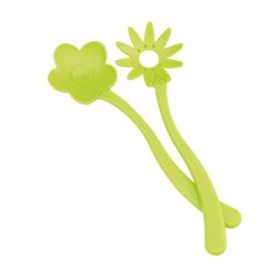 Flower - Salatbesteck - grün