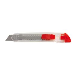 Package - Cuttermesser - rot, transparent