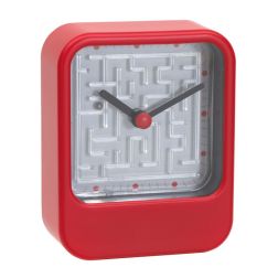 Maze - Tischuhr - rot