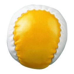 Juggle - Anti-Stress-Ball - gelb, weiß