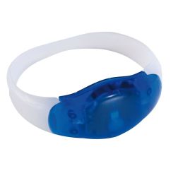 Festival - Leuchtarmband - blau, transparent