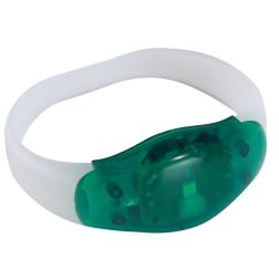 Festival - Leuchtarmband - grün, transparent