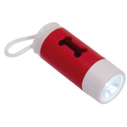 Dogs Helper - Taschenlampe - weiß, rot