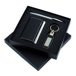 Excellence - Geschenkset - schwarz, silber