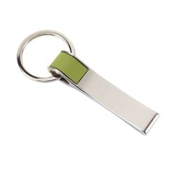 Hang on - Schlüsselanhänger - grün, silber
