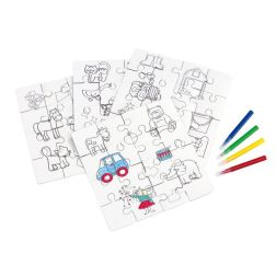 Paint your picture - Kinder-Puzzle - bunt