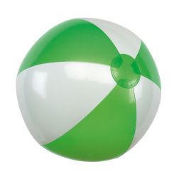 Atlantic - Aufblasbarer Strandball - grün, weiß