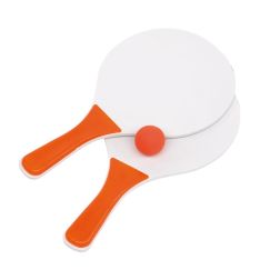 Summer feeling - Beachball-Set - orange, weiß