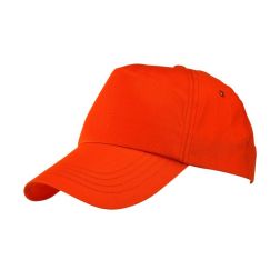 Racing - 5-Panel-Cap - orange