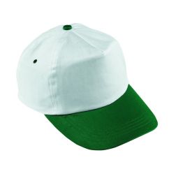 Athlete - 5-Panel-Cap - weiß, grün