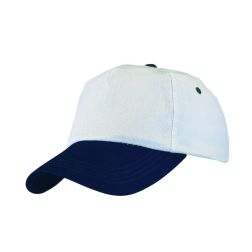 Athlete - 5-Panel-Cap - weiß, blau