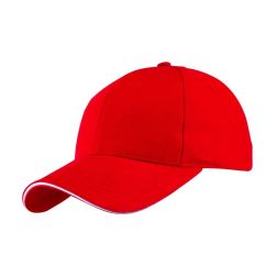 Liberty - 6-Panel-Sandwich-Cap - rot