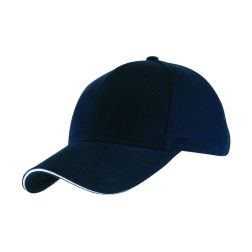 Liberty - 6-Panel-Sandwich-Cap - marineblau