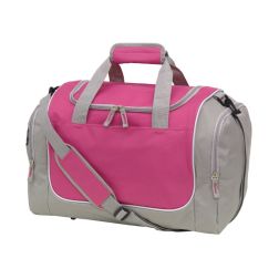 Gym - Sporttasche - grau, pink