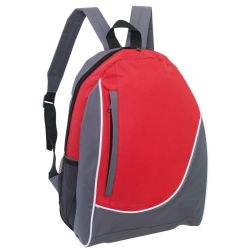 Pop - Rucksack - grau, rot