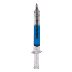 Injection - Transparenter Kugelschreiber - blau