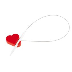 Heart Breaker - Stiftehalter - rot, weiß