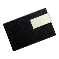 Cool cards - Elegantes Visitenkartenetui - schwarz, silber