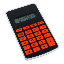 Touchy - Taschenrechner - schwarz, orange