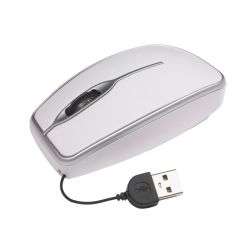 Hidden - Optische Laptop-Mouse - weiß